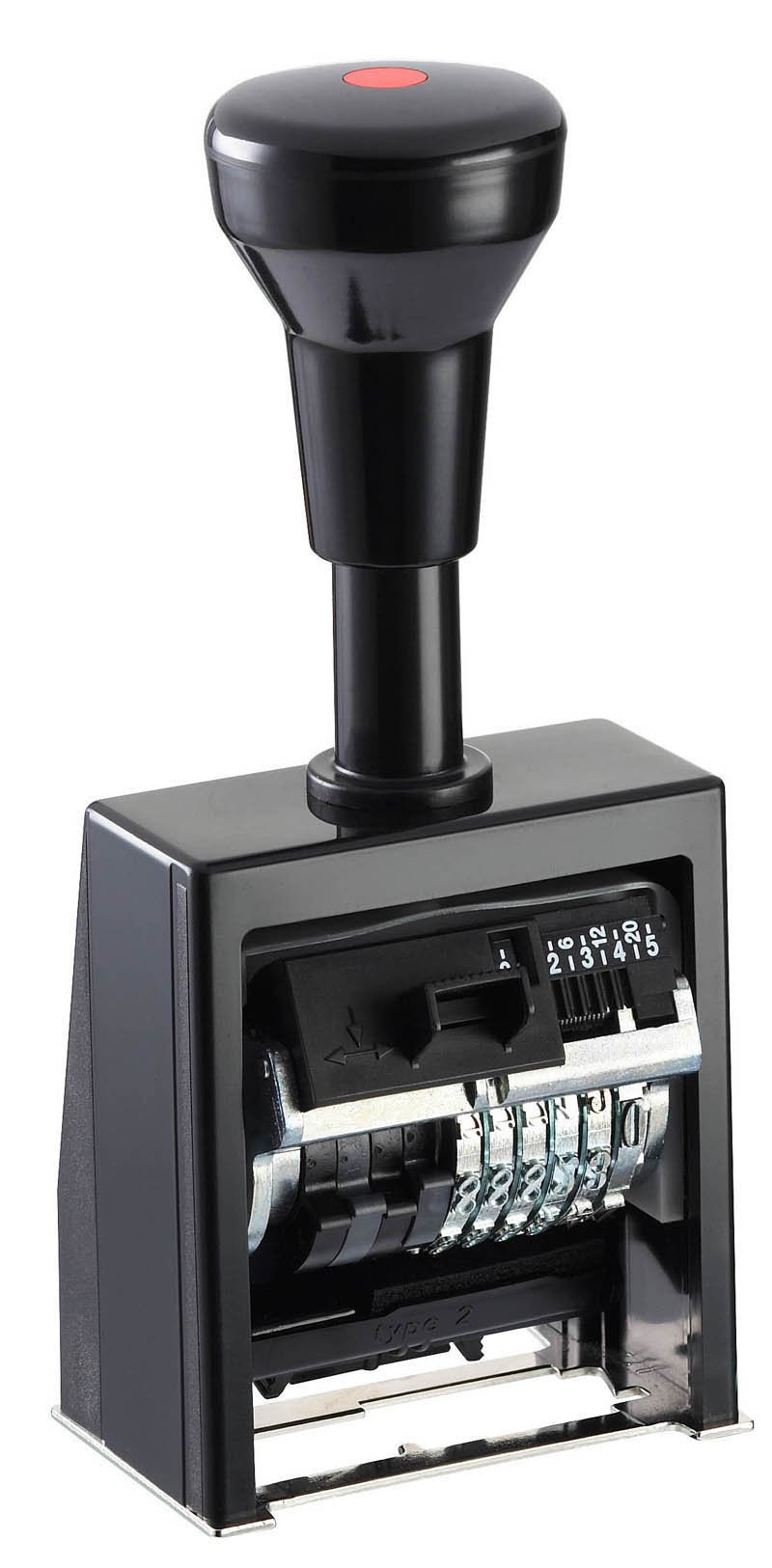 Stämpel Reiner B6K med pagineringsfunktion och 5,5 mm stämpellängd