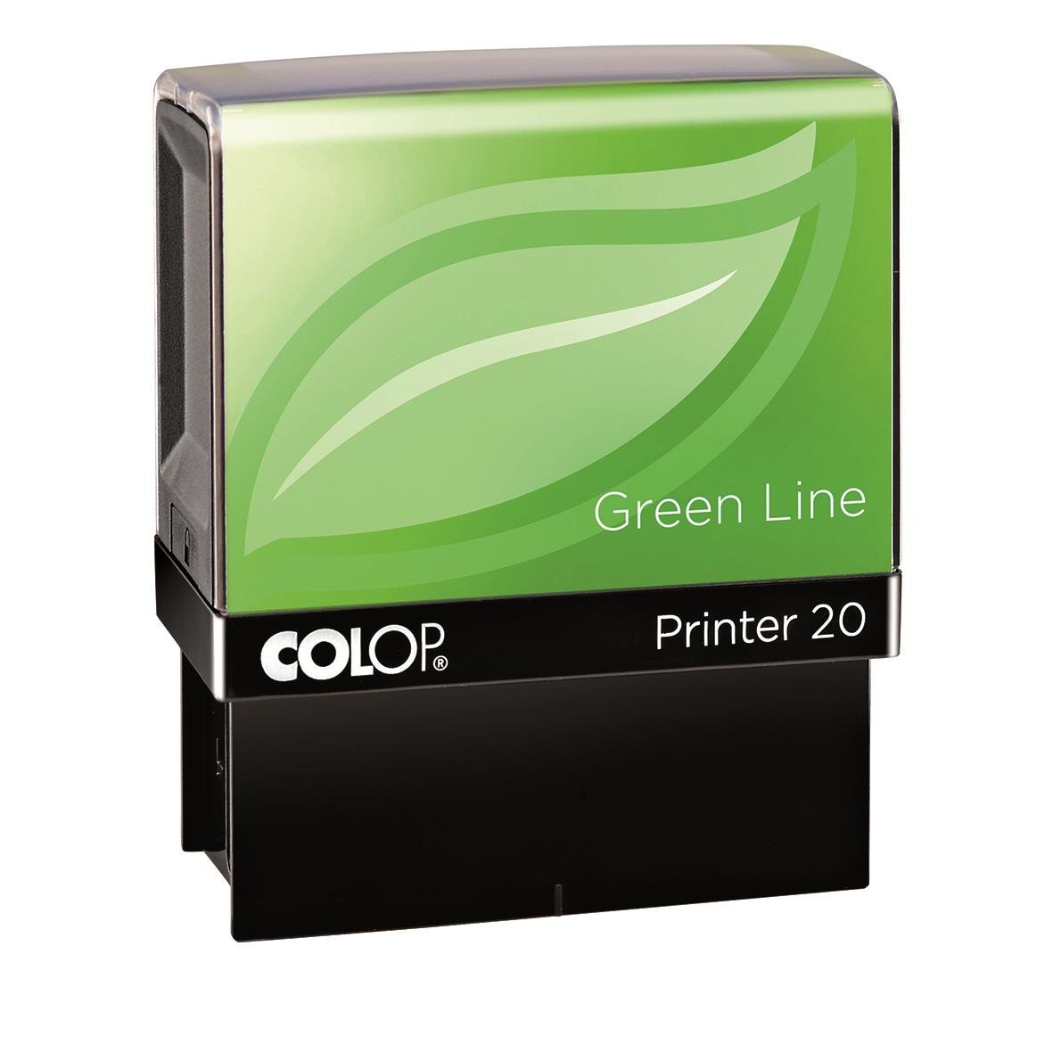 Grön stämpel Colop Green Line 20 38x14mm