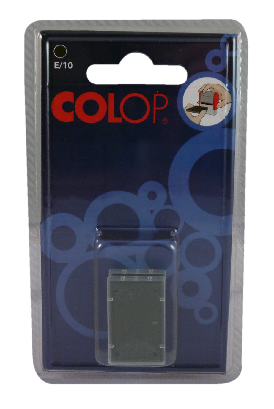 Dynkassett Colop E/10 2-pack svart 38060004