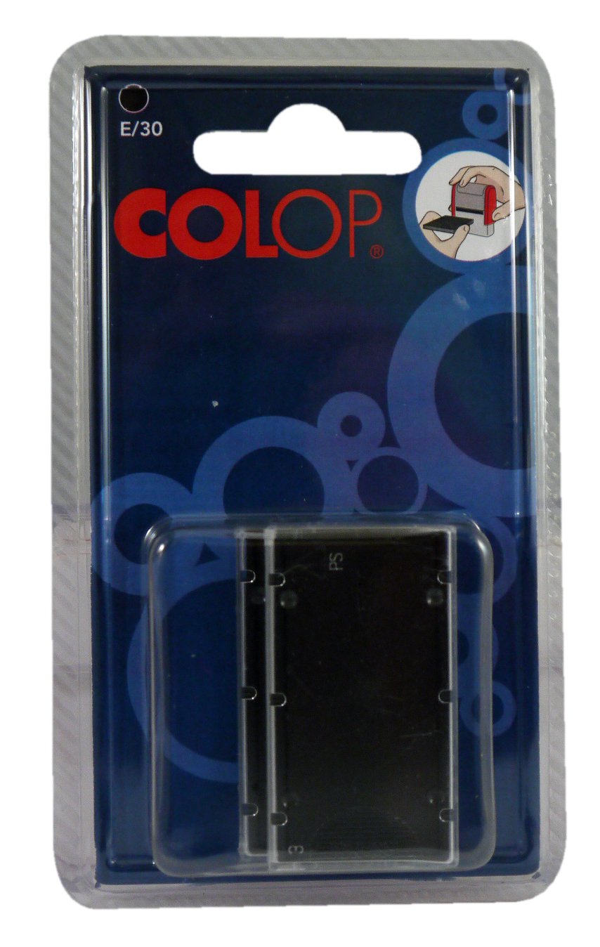 Dynkassett Colop E/30 2-pack svart 38060005