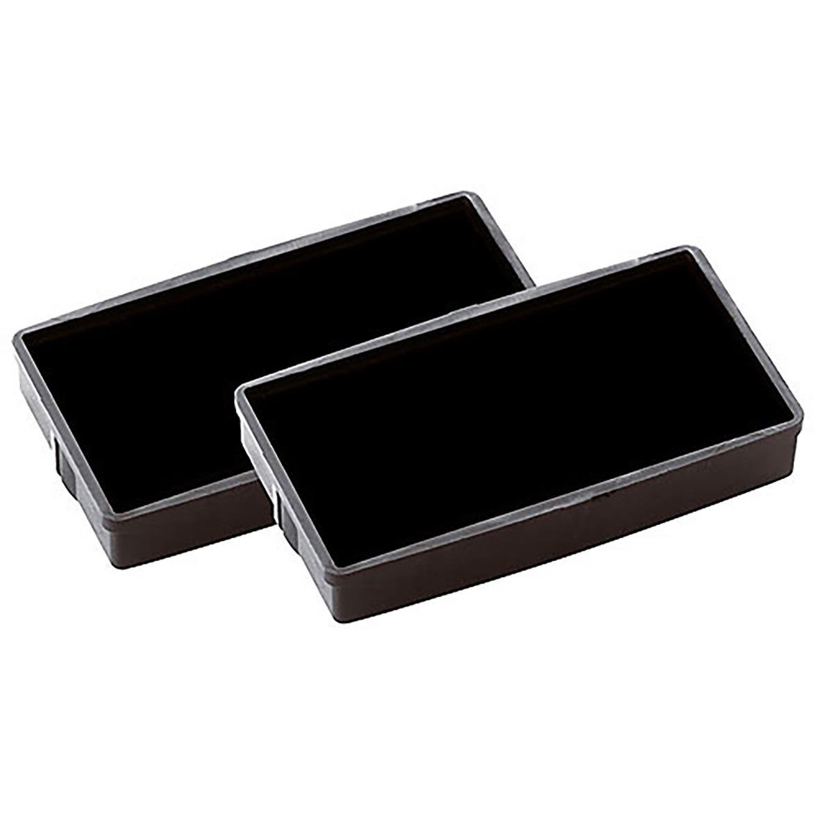 Två svarta dynkassetter Colop E/20 2-pack för stämplar