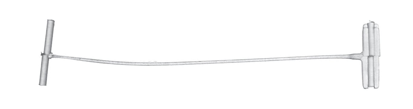 Fästen Dennison standard 40mm, metallfäste med skruv för montering