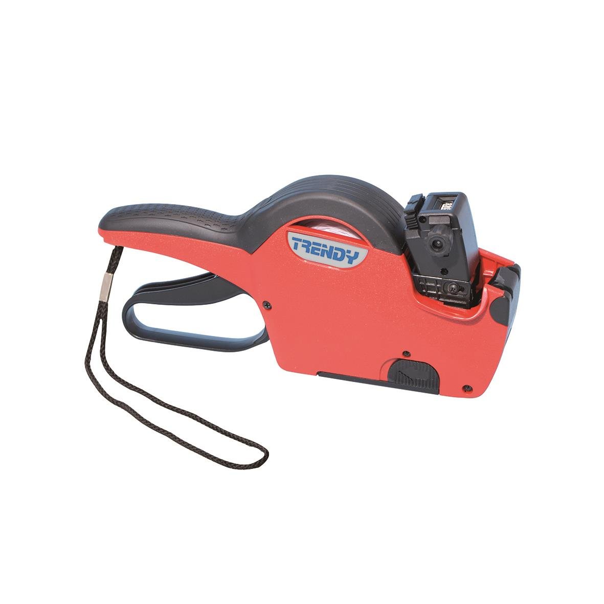 Röd prismärkare Trendy 1-rad 6 tecken, 22x12mm