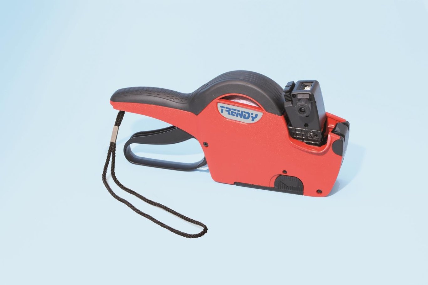 Röd prismärkare Trendy 1-rad 6 tecken, 22x12mm