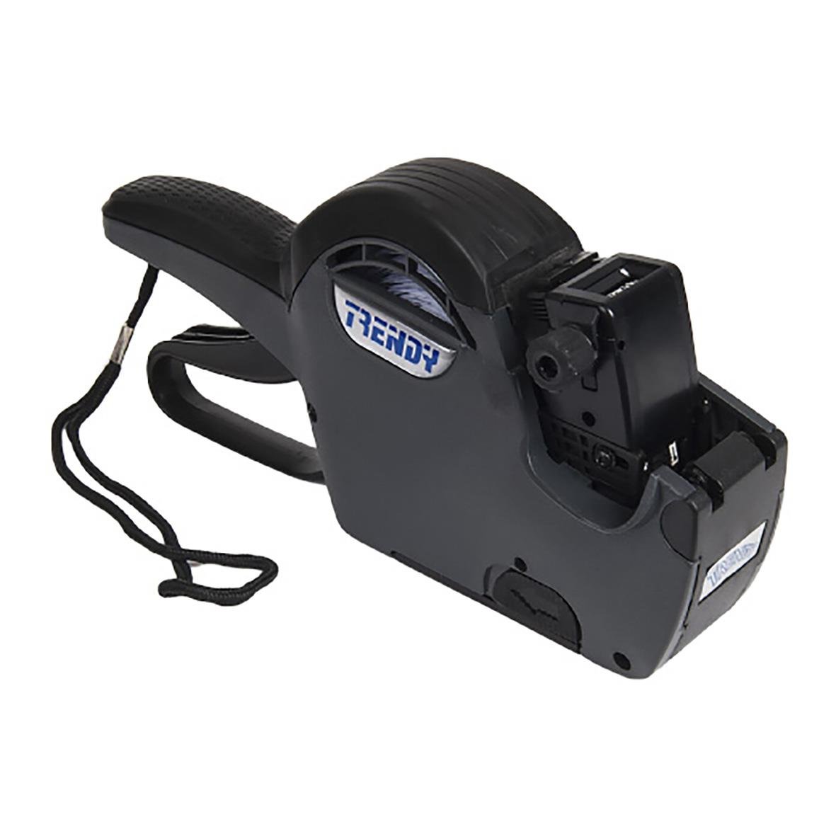 Prismärkare Trendy 1-rad 6 tecken Grå 26x16mm