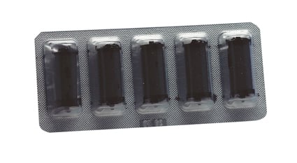 Färgrulle Meto Flash i blisterförpackning med fem små rullar