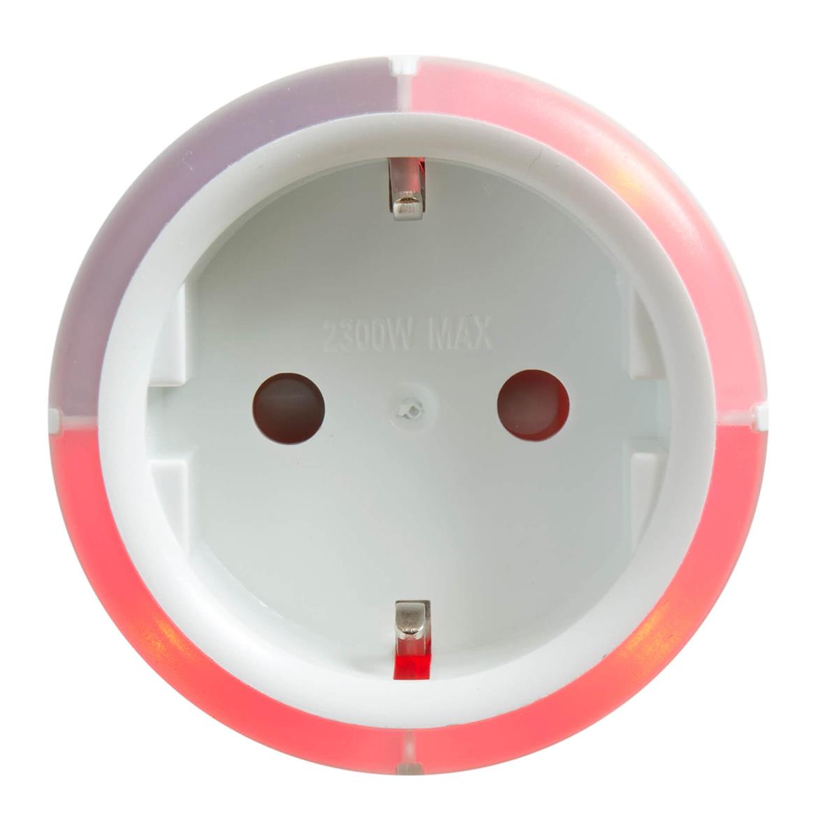 Timer Cavide för 15-60 minuter med jordad kontakt och LED-indikator