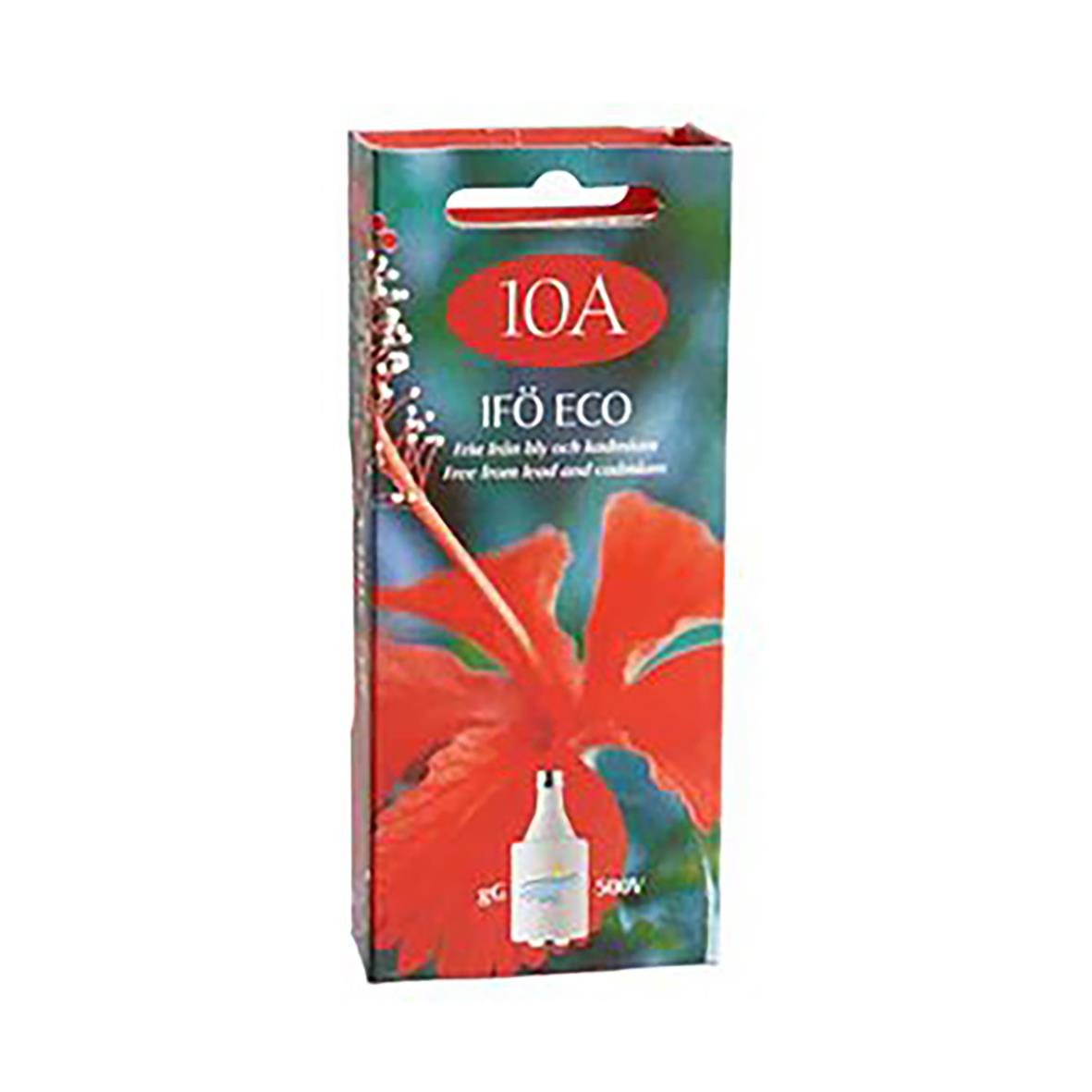 Säkringar Ifö Electric Trög 10A i förpackning med blomsterdesign