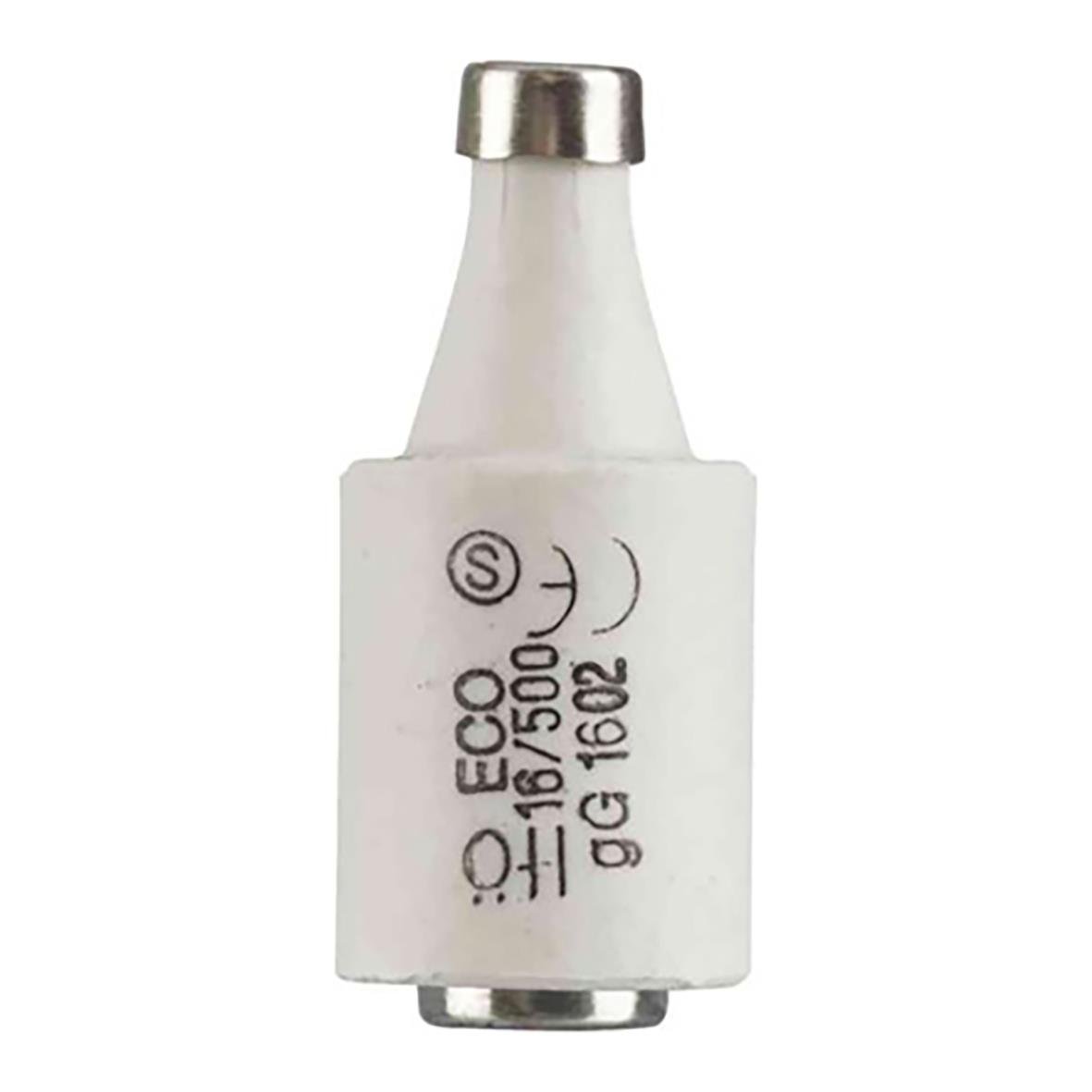 Säkring Ifö Electric Trög 16A med vit kropp och metallkontakt