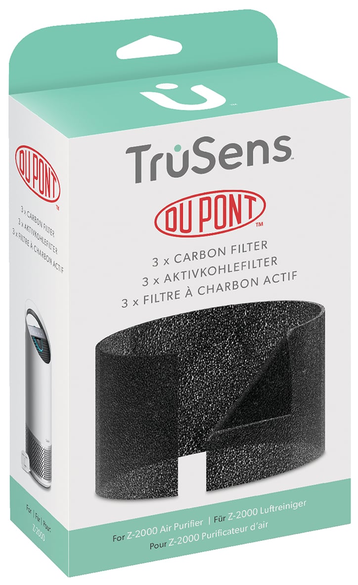 Kolfilter TruSens till Luftrenare Z-2000 i svart för luftfilter