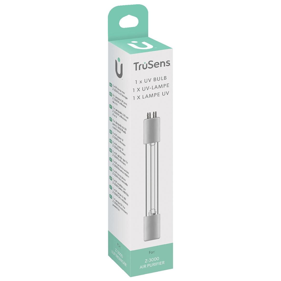 UVC-lampa för TruSens luftrenare Z-3000, i förpackning med vit UV-glödlampa
