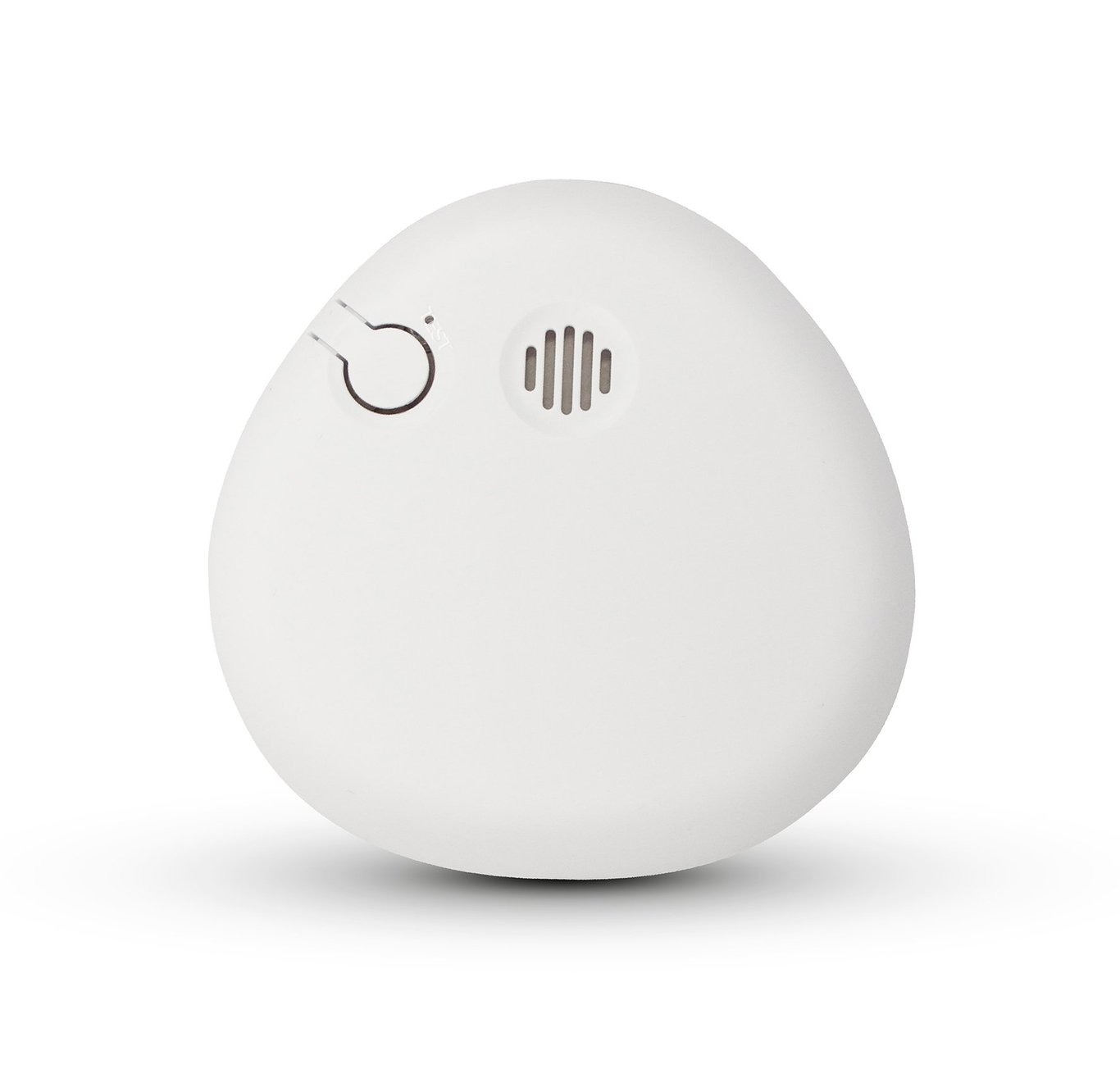 Brandvarnare Housegard Pebble SA700 optisk i vitt, rund form