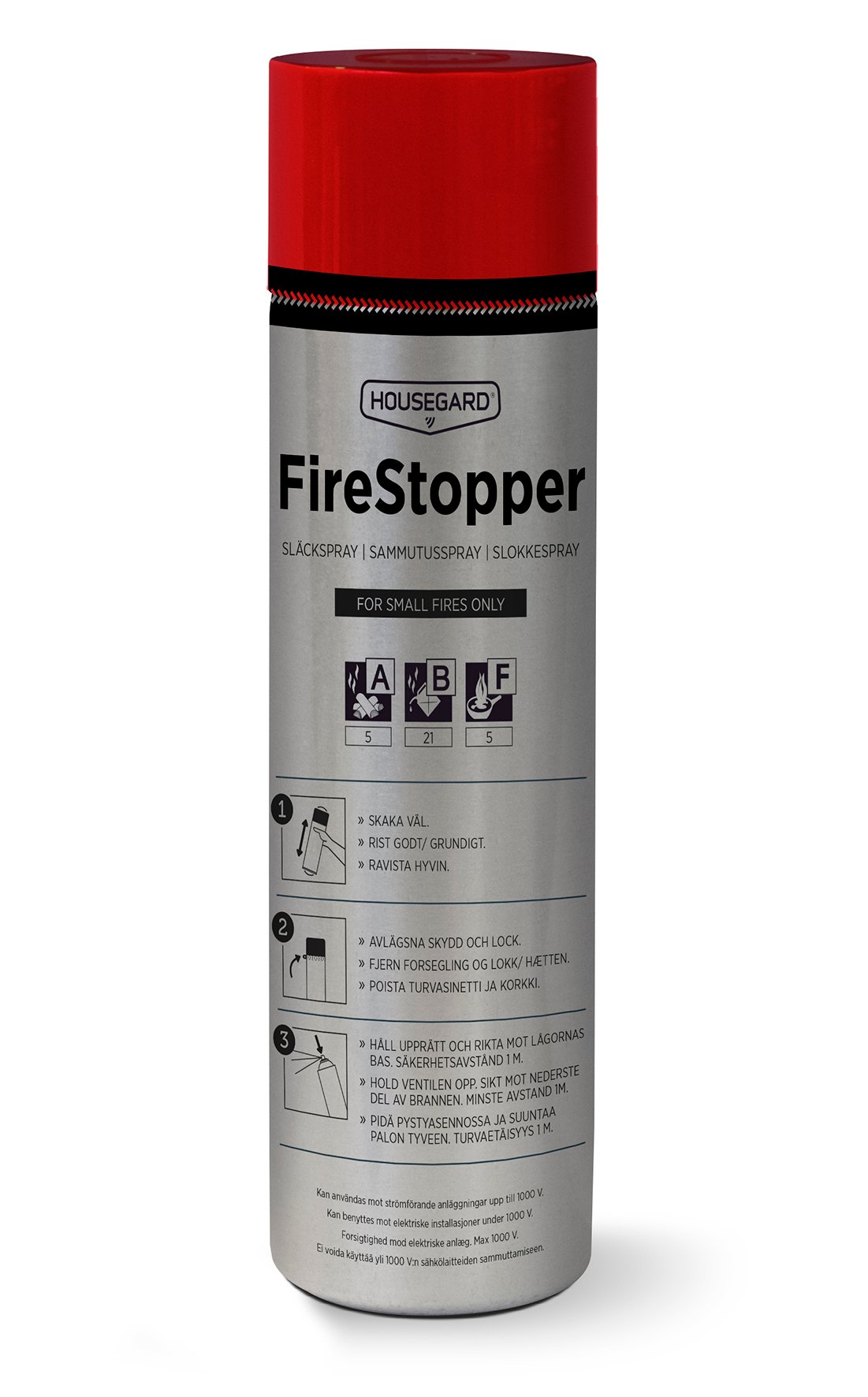 Släckspray Housegard Firestopper AD6-c 600ml