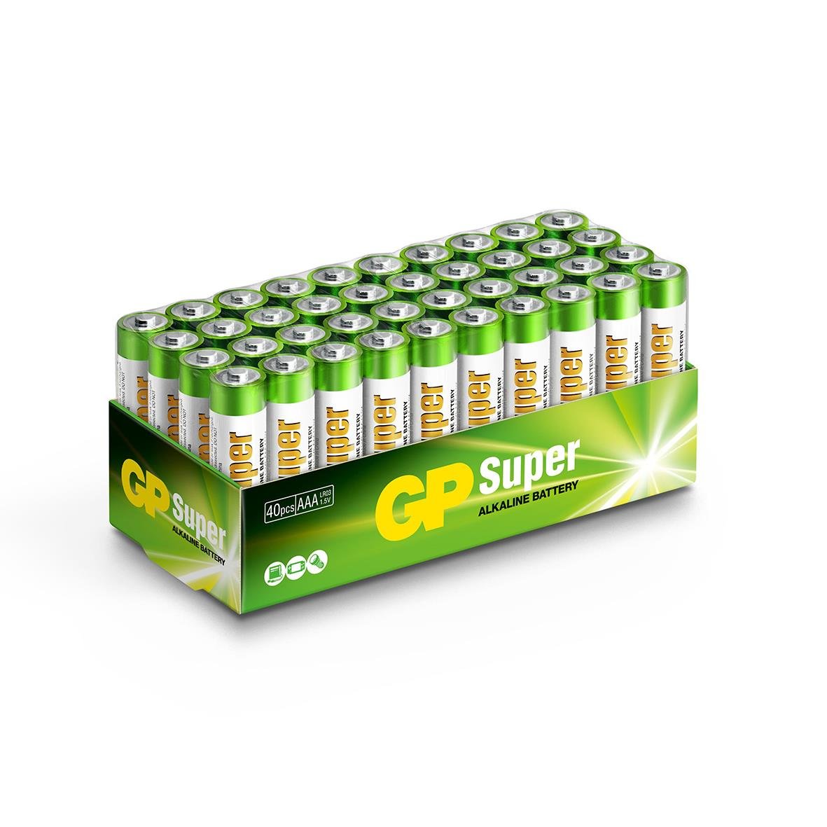 Batteri GP Super Alkaline LR03 AAA 39400004_1