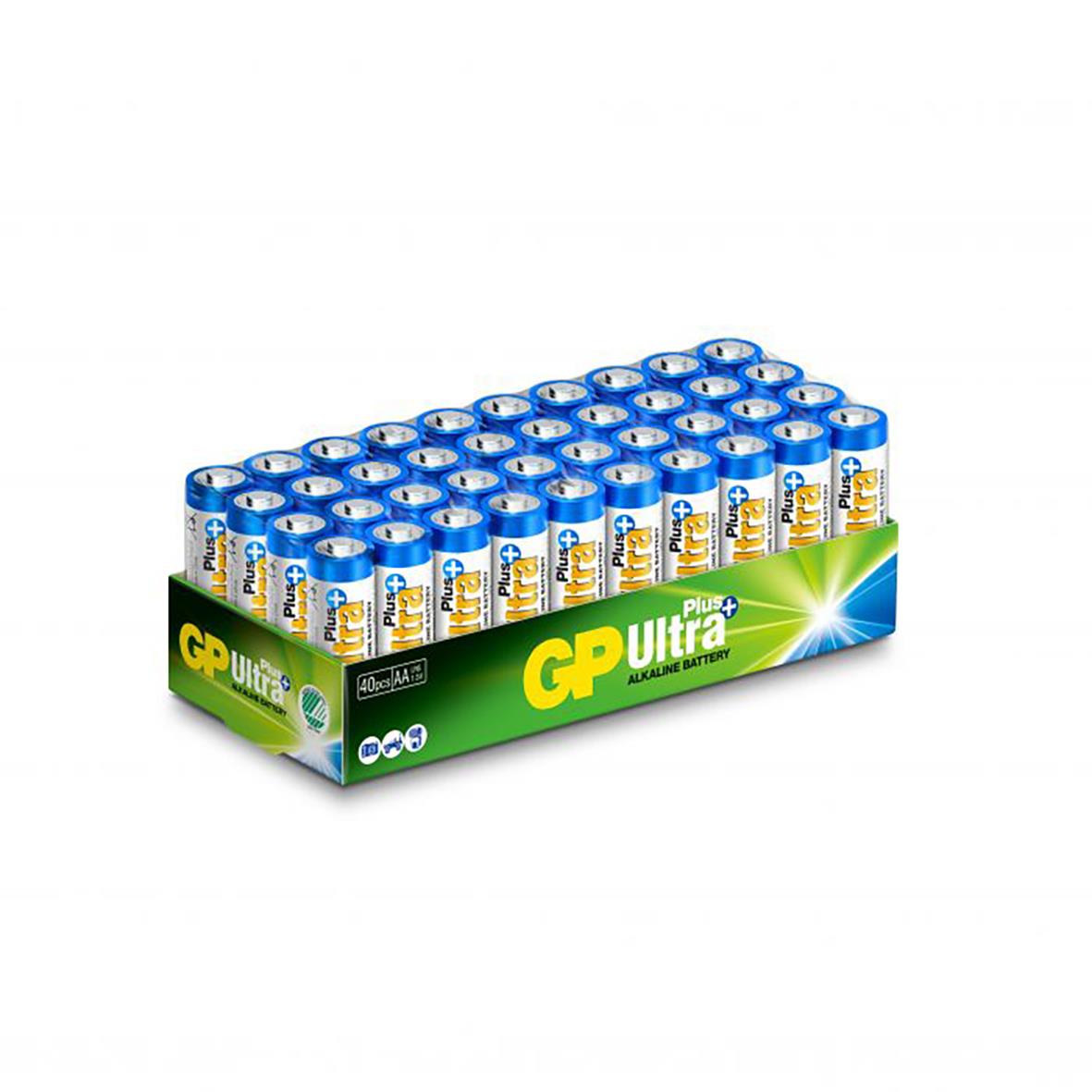 Batteri GP Ultra Plus LR6 AA 39400057