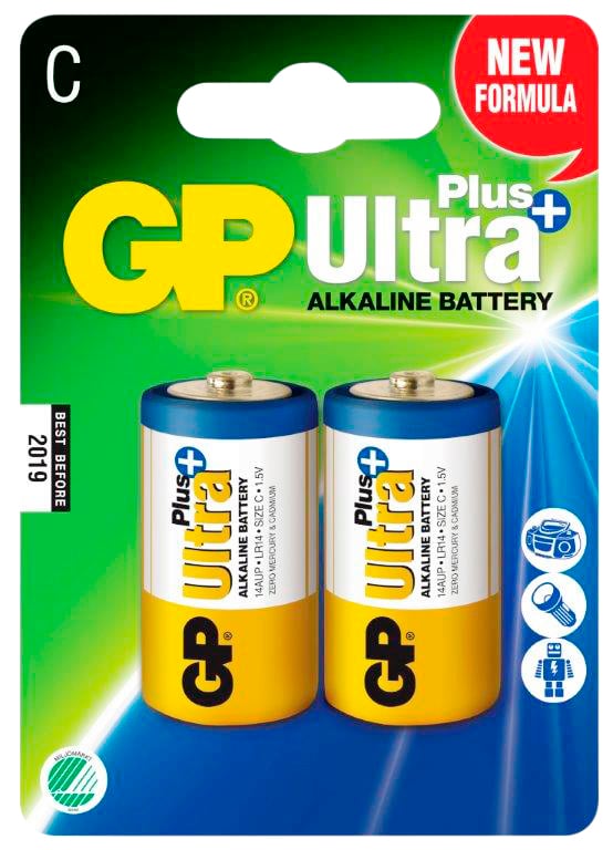 Batteri GP Ultra Plus LR14/C
