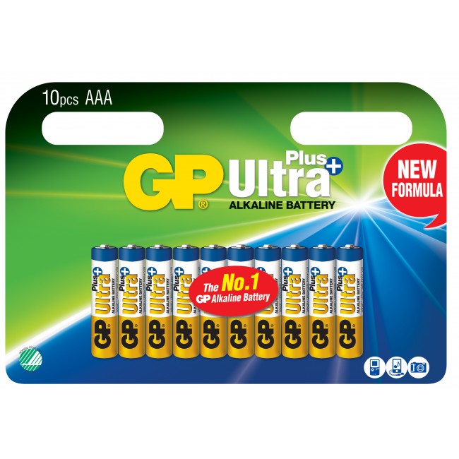 Batteri GP Ultra Plus LR03 AAA 39400069