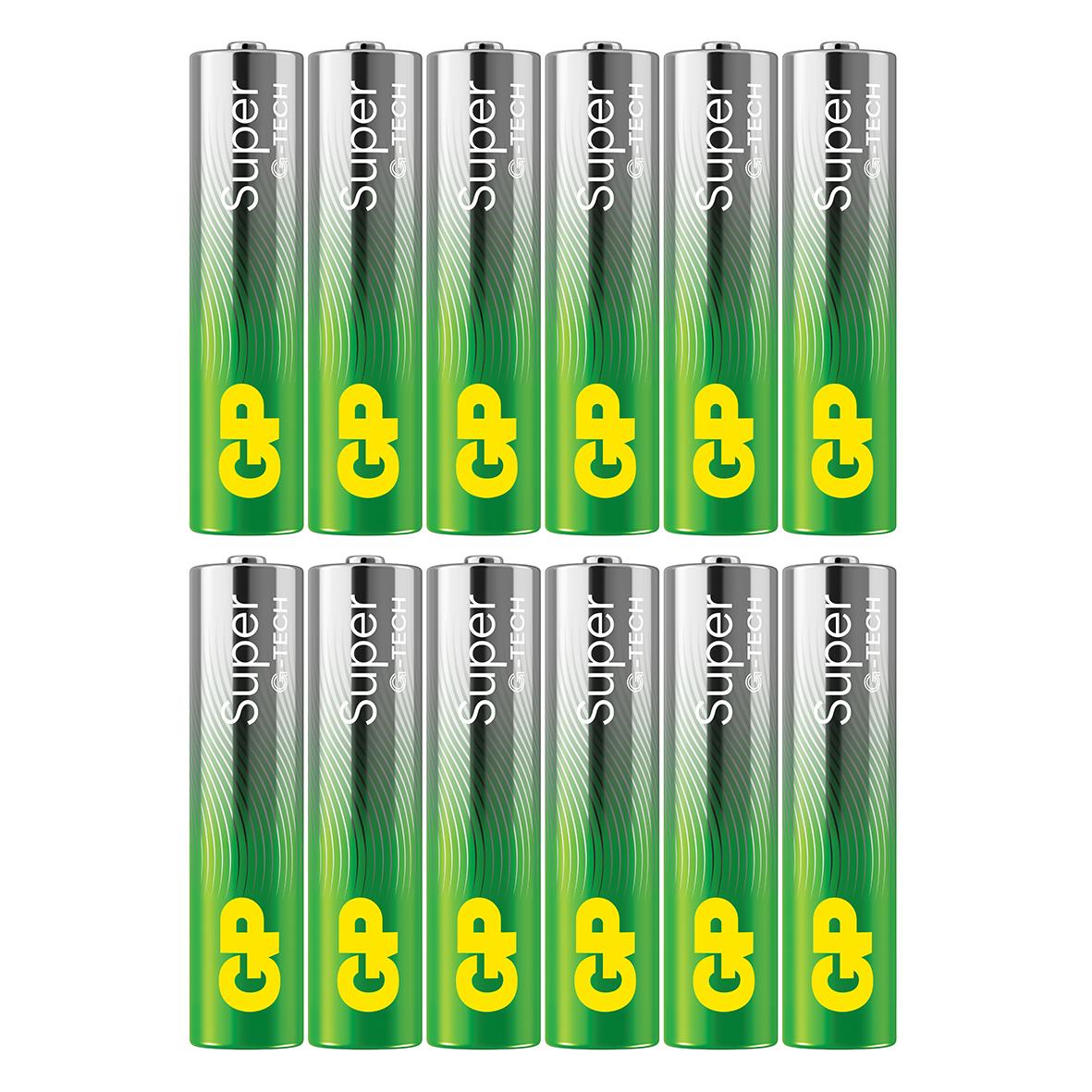 Batteri GP Super G-Tech Alkaline LR03 AAA 39400115_3