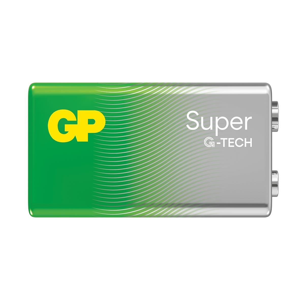 Batteri GP Super G-Tech Alkaline 6LF22/9V 39400119_2