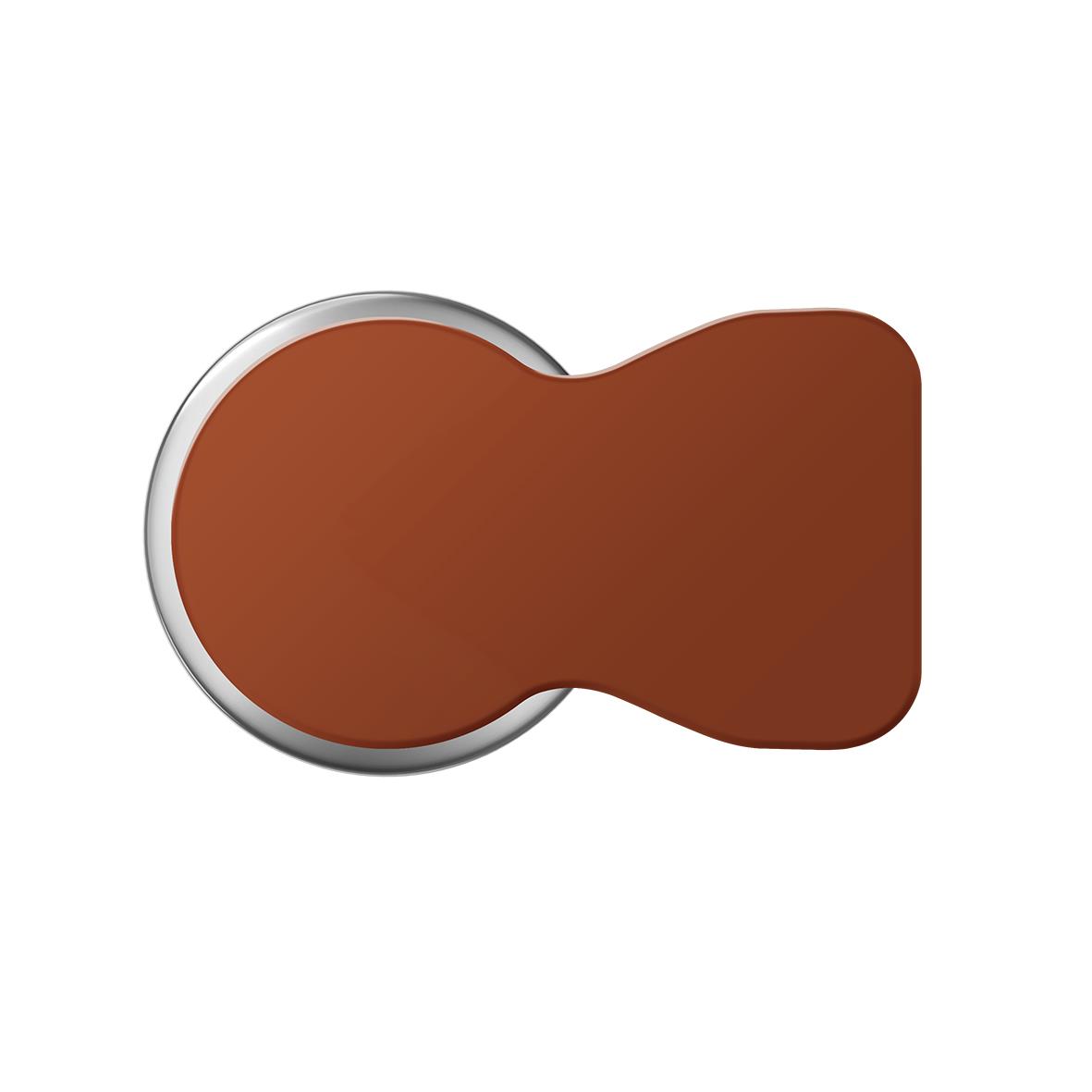 Batteri GP Knappcell ZA312 1,4V i brunt hölje sett från ovan