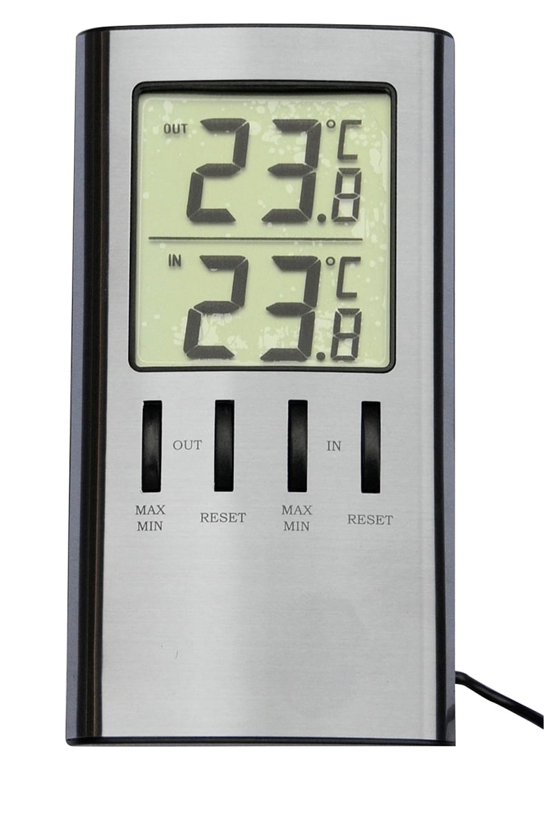 Termometer Viking Digital Min-Max dubbel 12x6,5cm