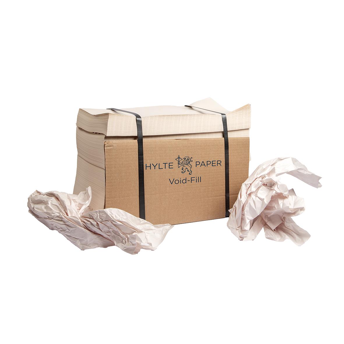 Förpappersrulle Hylte Void 380mm x 508m, perforerad 200mm, 70g, 10kg