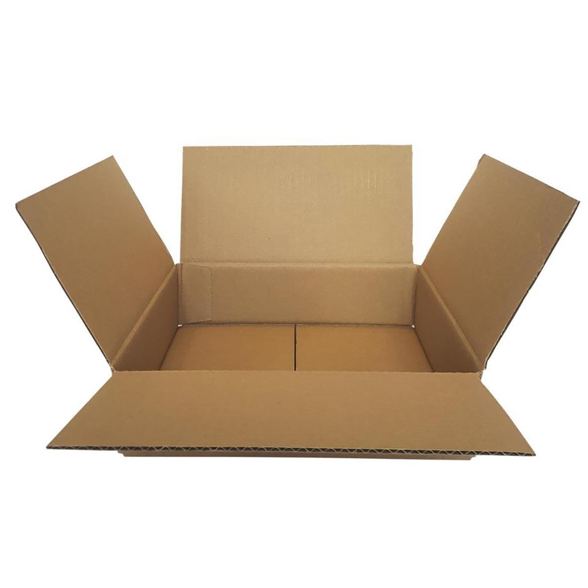 Öppen slitslåda för varubrev, 3mm tjock, 186x186x58mm