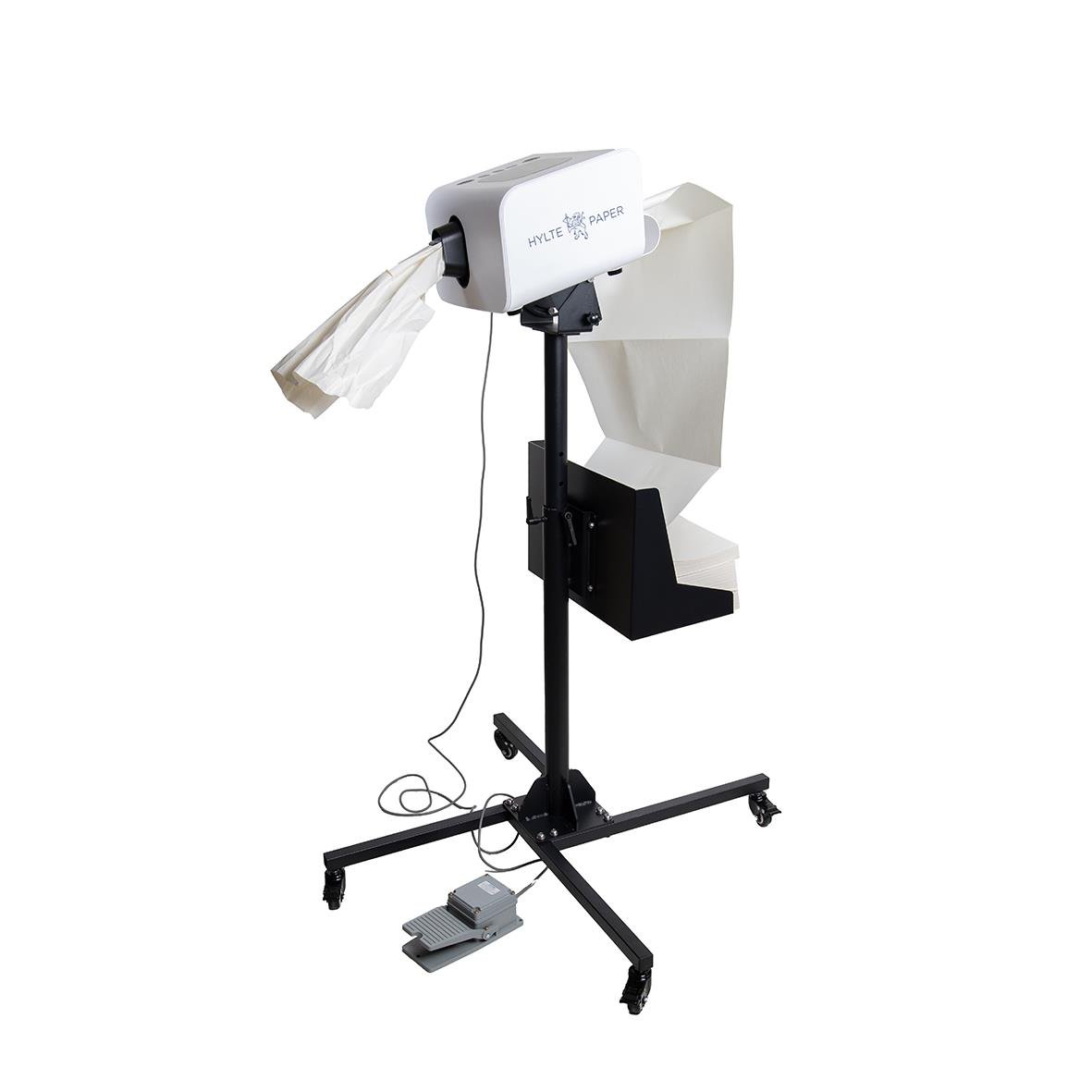 Medicinsk röntgenutrustning med rullstativ och skärm