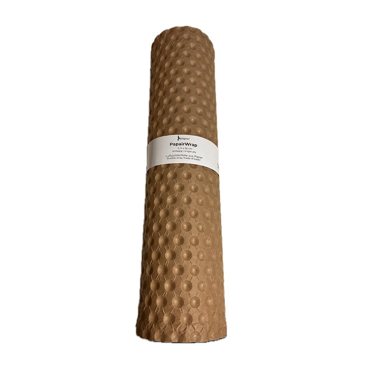 Brunt bubbelpapper 35cm x 5m rullad