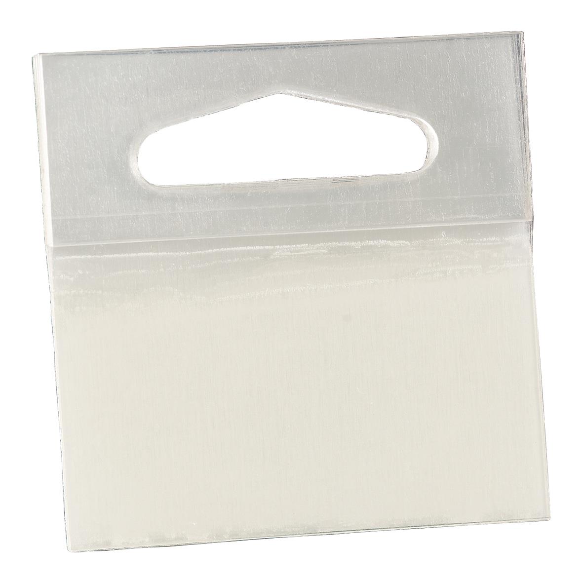 Produkthängare 3M självhäftande, 50x50mm, plastficka