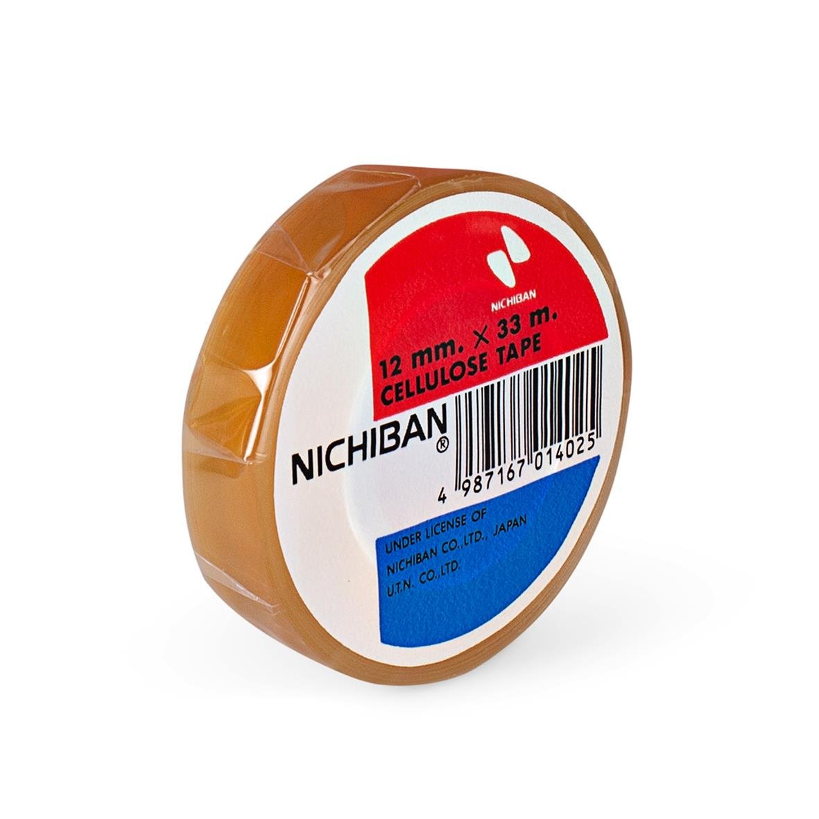 Kontorstejp Nichiban 901 Cellofan 12mm x 33m rullad