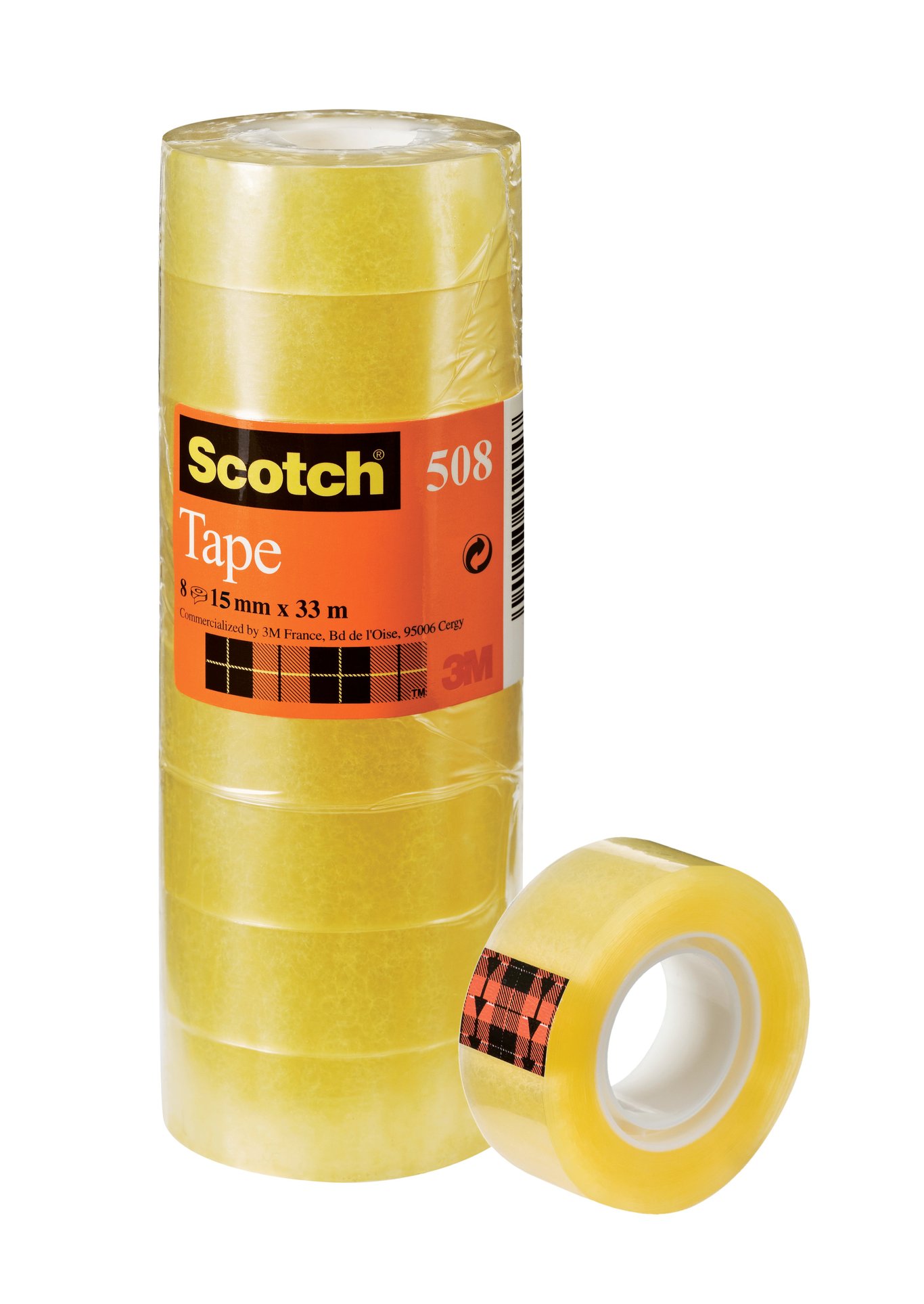 Kontorstejp Scotch 508 15mm x 33m 42010047