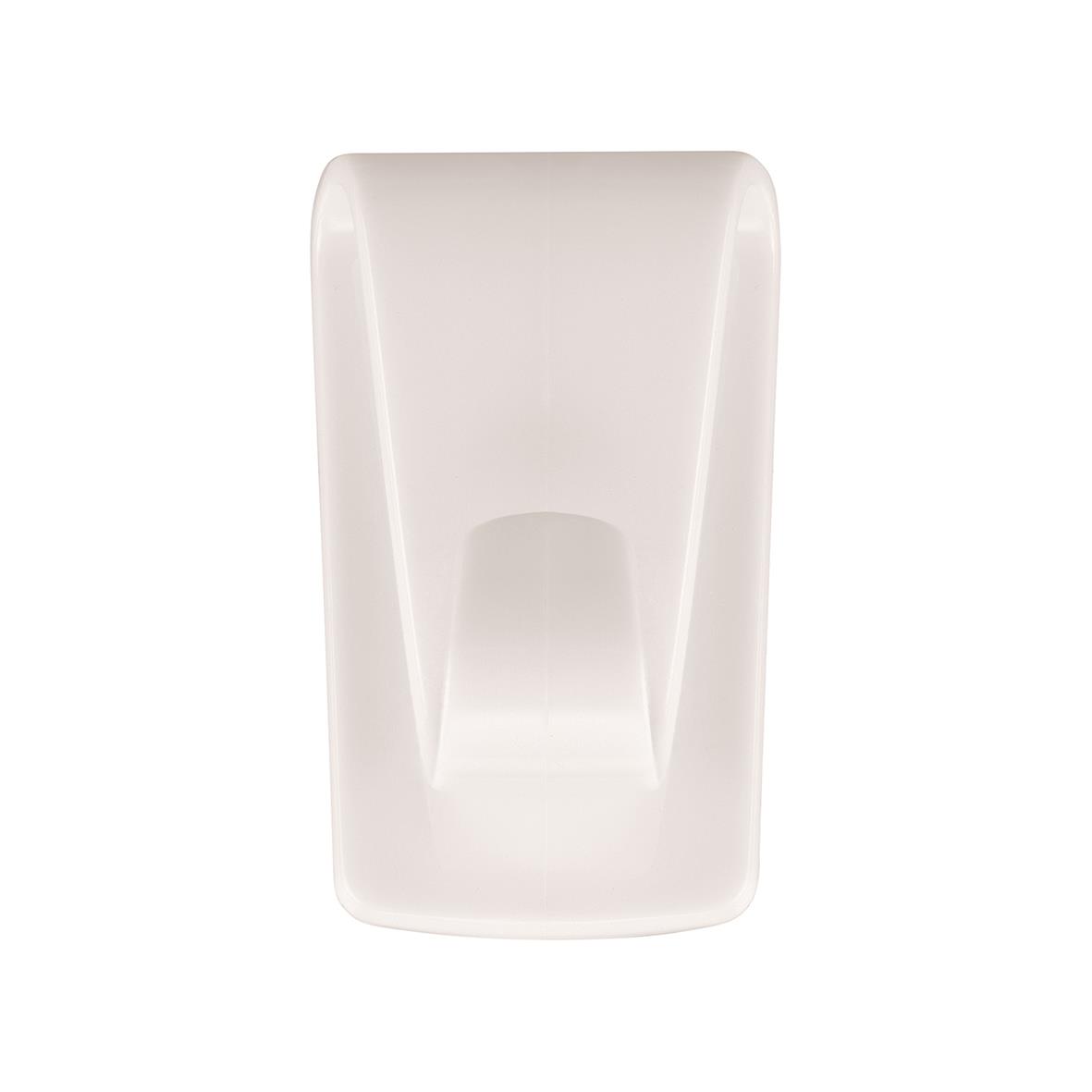 Vit självhäftande krok för tapet och gipsväggar, Tesa Powerstrips, 0,5kg