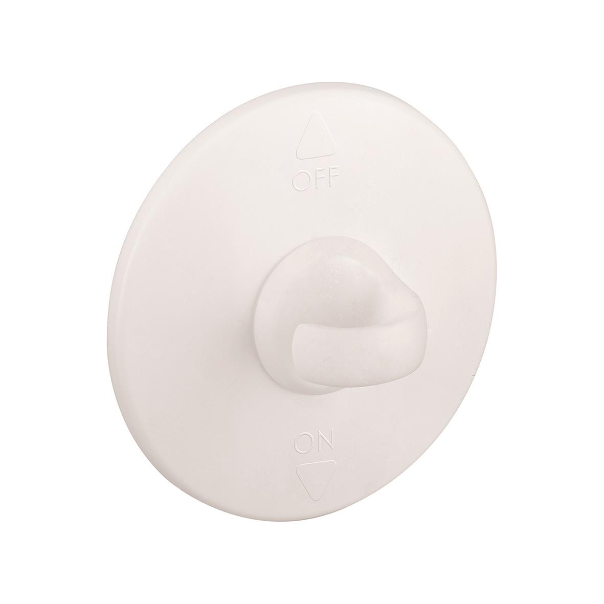 Vit självhäftande takkrok Tesa Powerstrips för tapet och gipsväggar, 0,5 kg