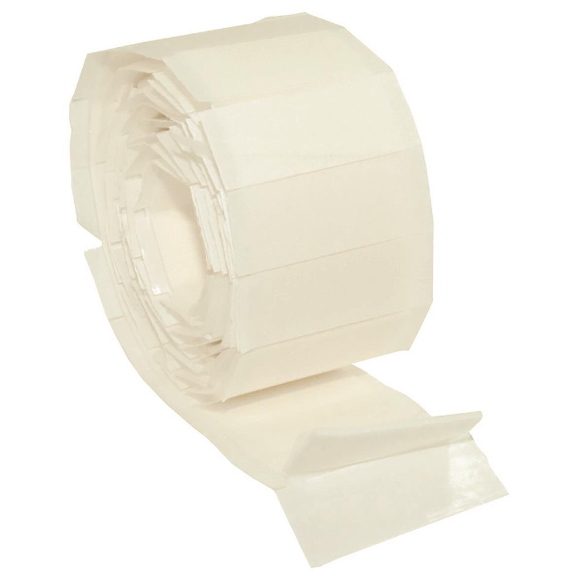 Vit fästkuddar 12 x 25mm i rulle för fixering