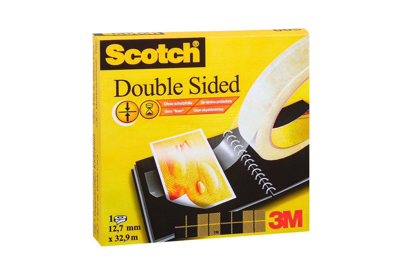 Dubbelhäftande Tejp Scotch 665 12mm x 33m 42030004