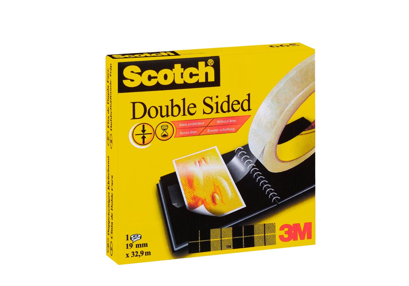 Dubbelhäftande Tejp Scotch 665 19mm x 33m 42030040