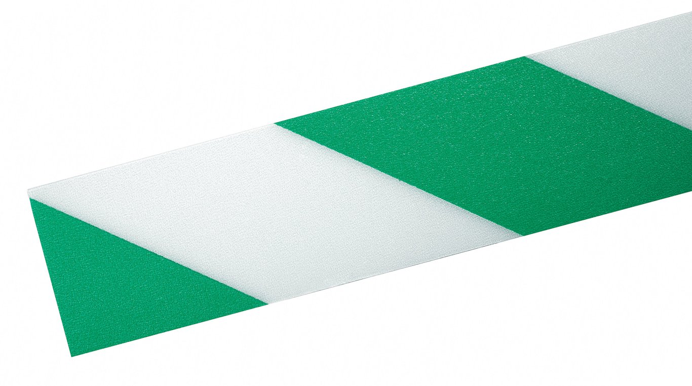 Varningstejp Durable för golv grön/vit 50x30x0,7 mm 42060139_2