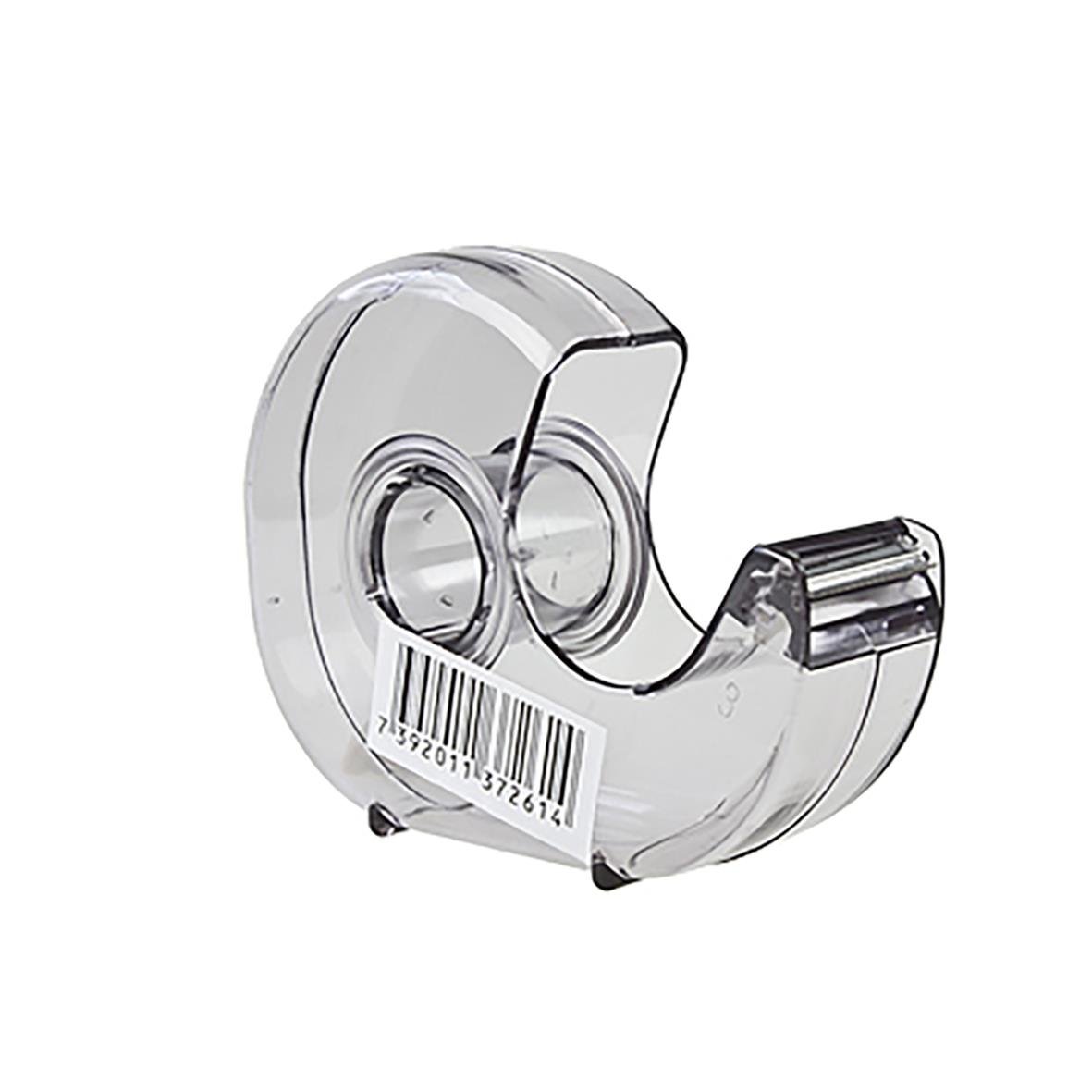 Transparent tejhållare för 33 meter tejp