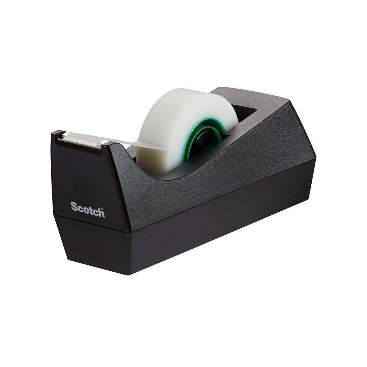 Tejphållare Scotch C38 med tre Magic 810 svart tejp, 33m, inklusive dispenser