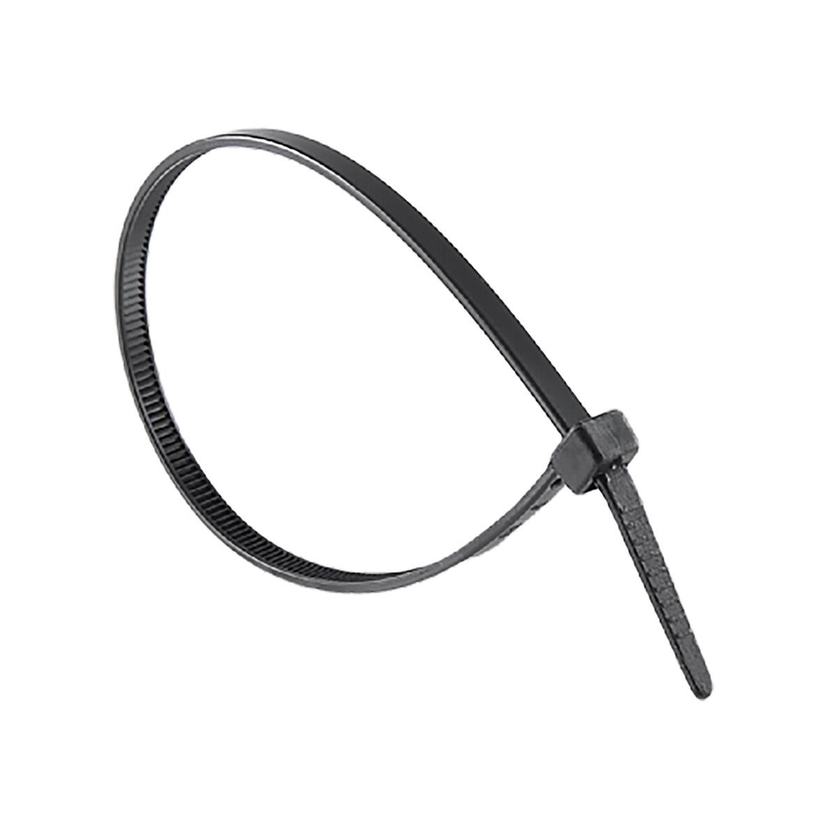 Svart buntband 4,8x280mm för kabelbindning