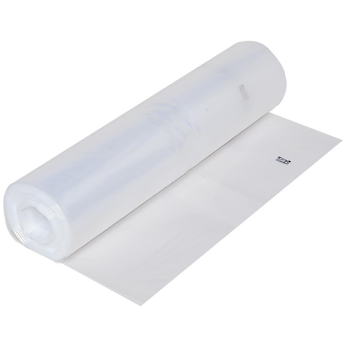 Transparent LD-polyeten plastfilm 0,09 mm, 850/750x1250 mm