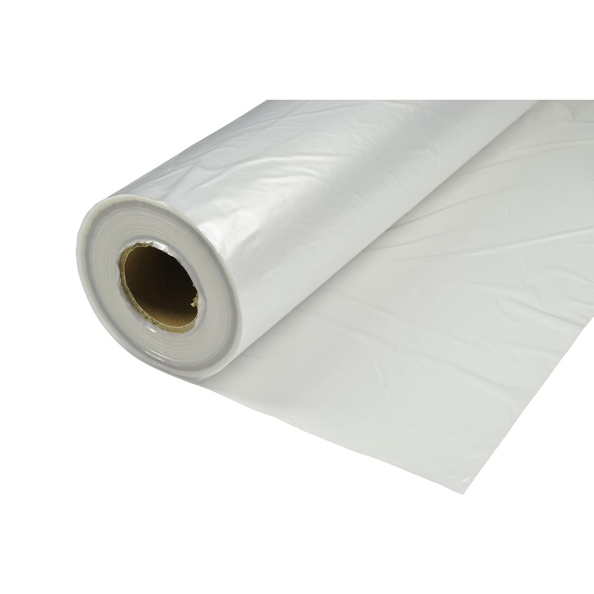 Vit LD-polyeten topparksfolie 0.05mm, 1.3x1.7m, rull