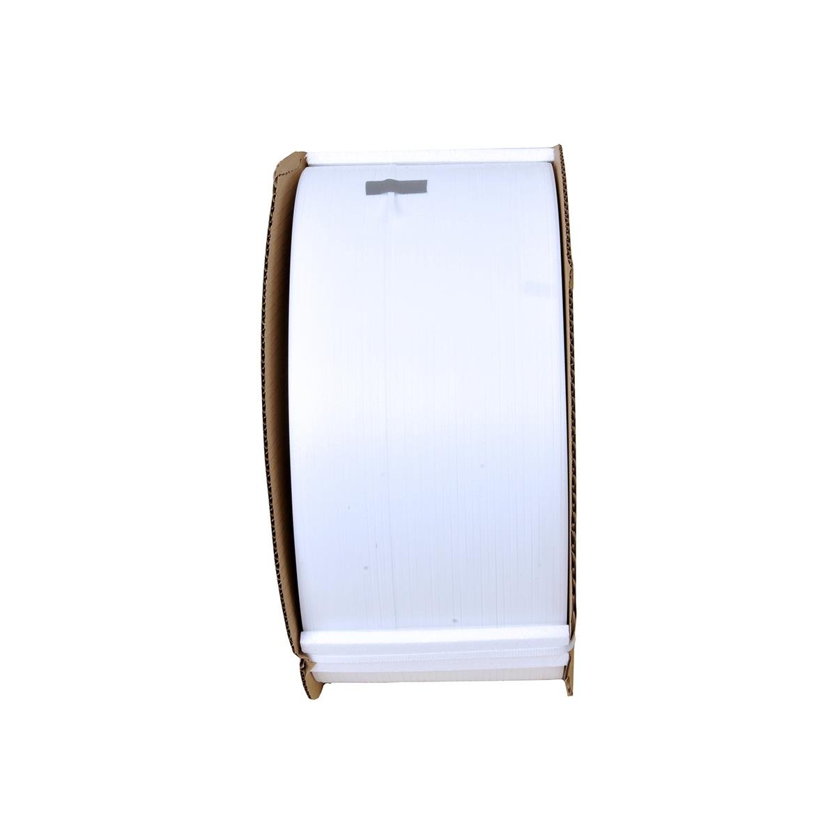 Vit maskinband Pp Mb-0547 200mm, 5,0mm tjock, i förpackning