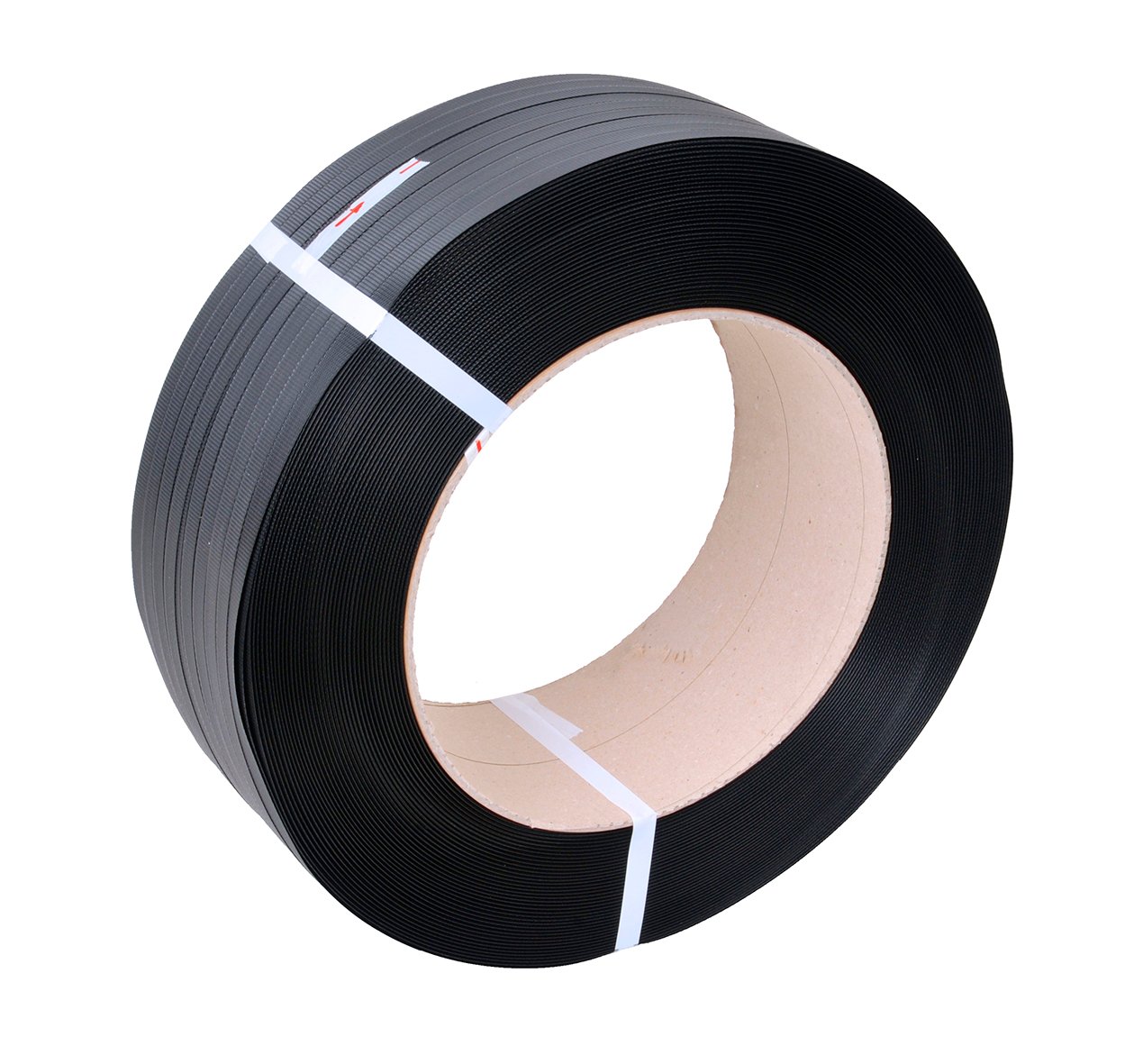 Svart packband PP 1225 12x0,45/280 3000m i rulle