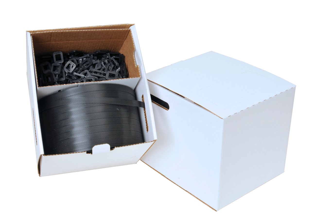 Packband PP Allt-i-ett 12 mm x 1000 m inkl 500 plastspännen