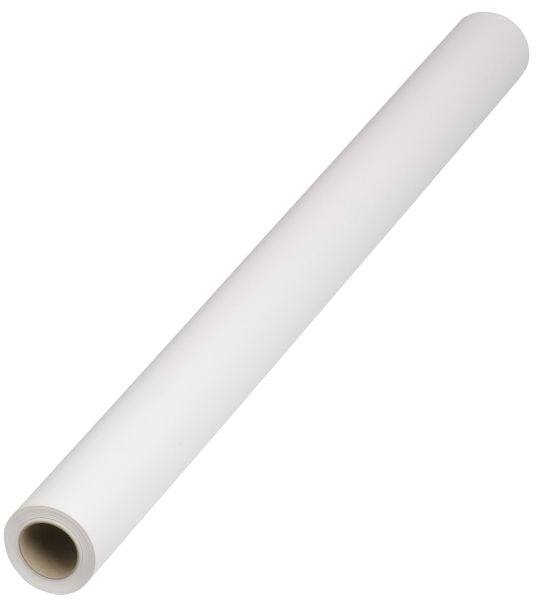 Vitt spännpapper på 150 cm rull