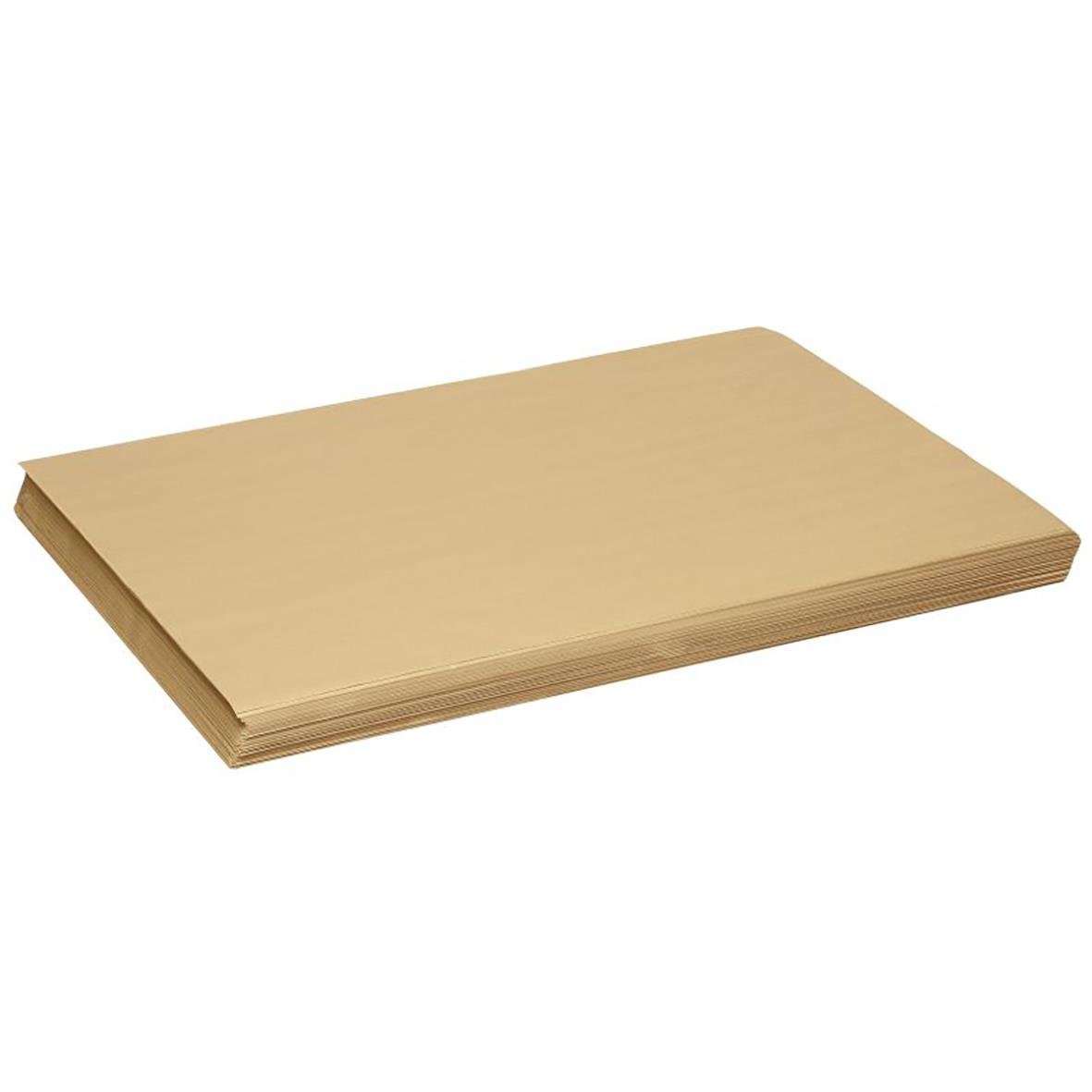 Kraftpapper i brunt, livsmedelsgodkänt, 70g, 60x90 cm