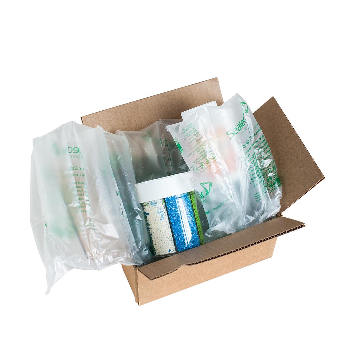 Förpackning med perforerad slang, 130 mm, 200 mm x 1280 m, i kartong