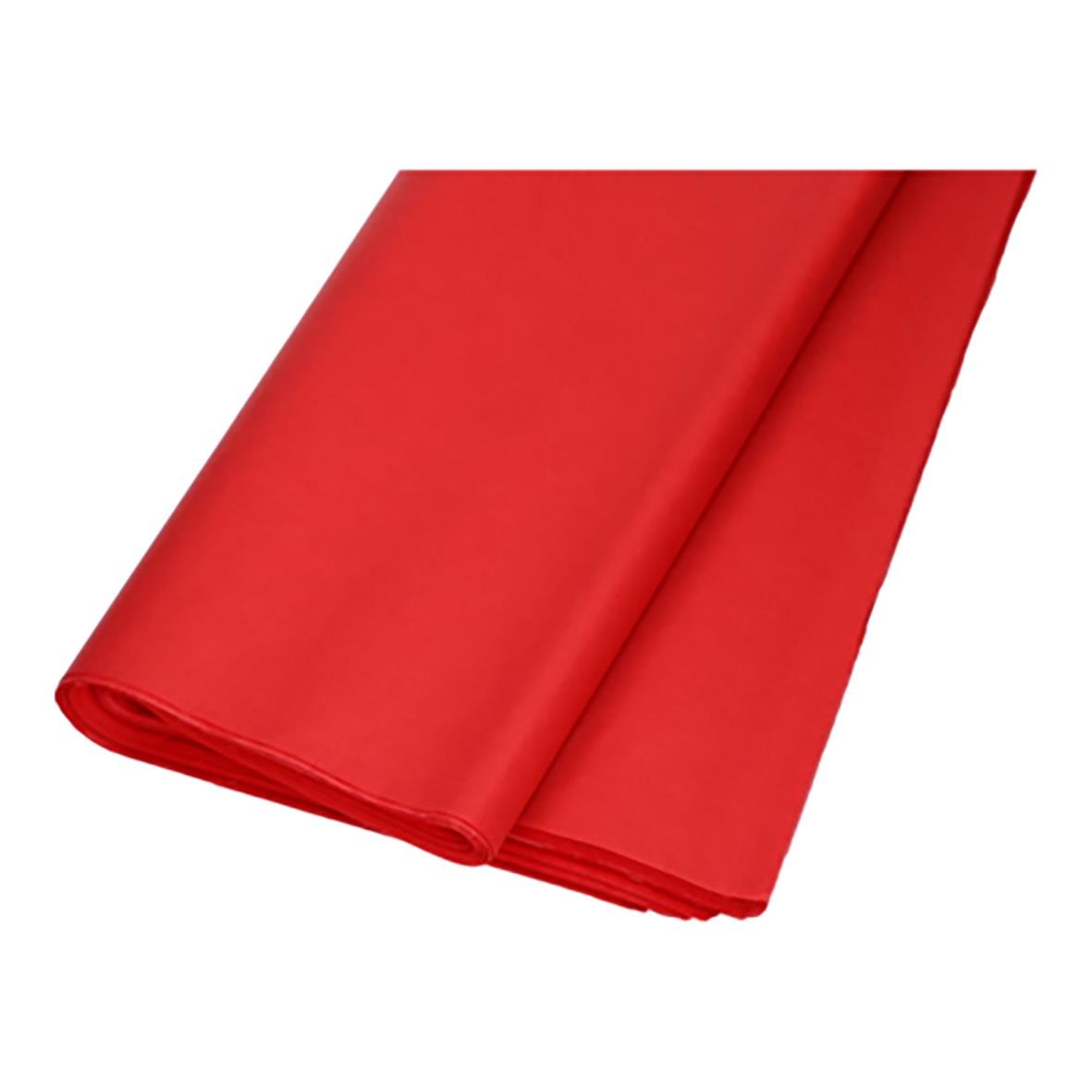 Rött silkespapper 17g, ca 470 ark/bunt, 50x75cm, 3kg